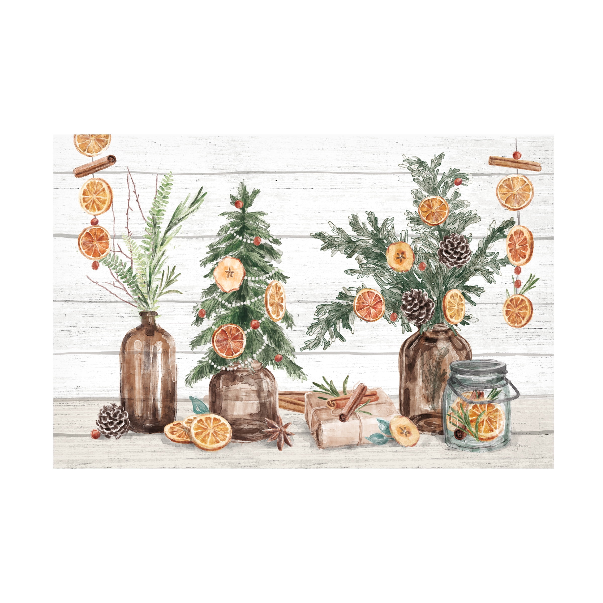 Mary Urban 'Seasonal Market I' Canvas Art