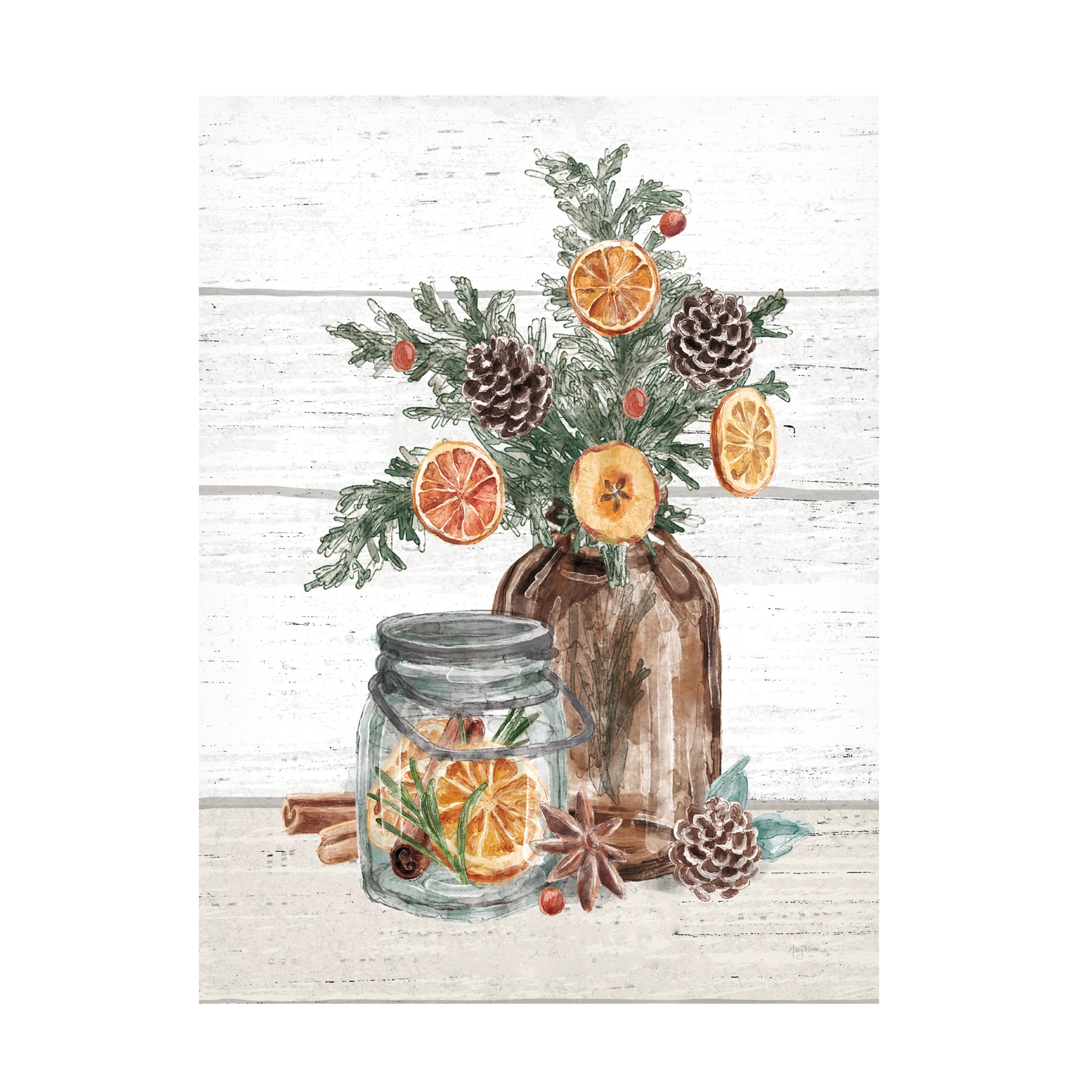 Mary Urban 'Seasonal Market II' Canvas Art
