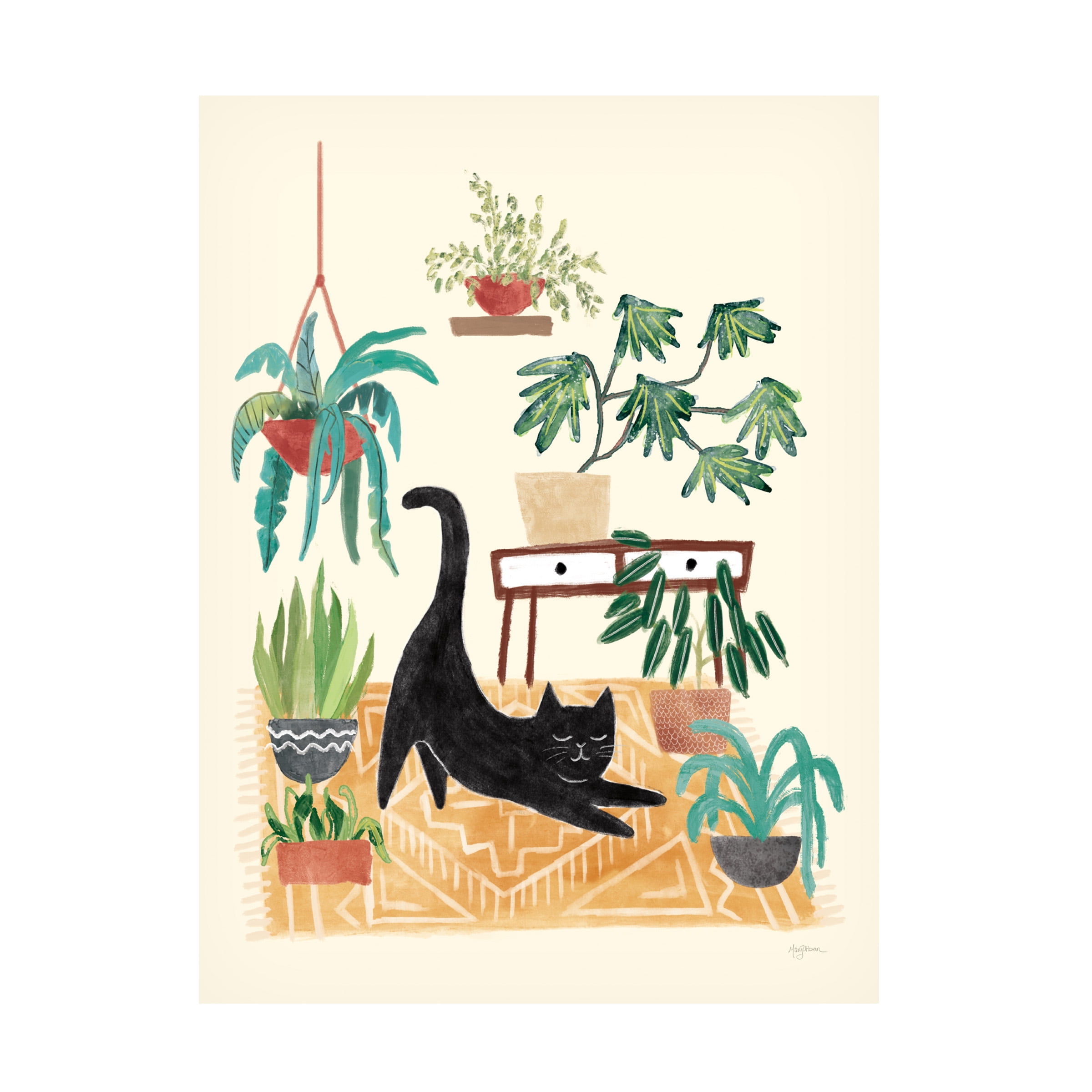 Mary Urban 'Urban Jungle I' Canvas Art