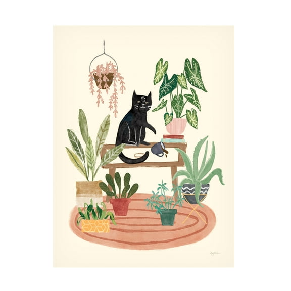 Mary Urban 'Urban Jungle II' Canvas Art