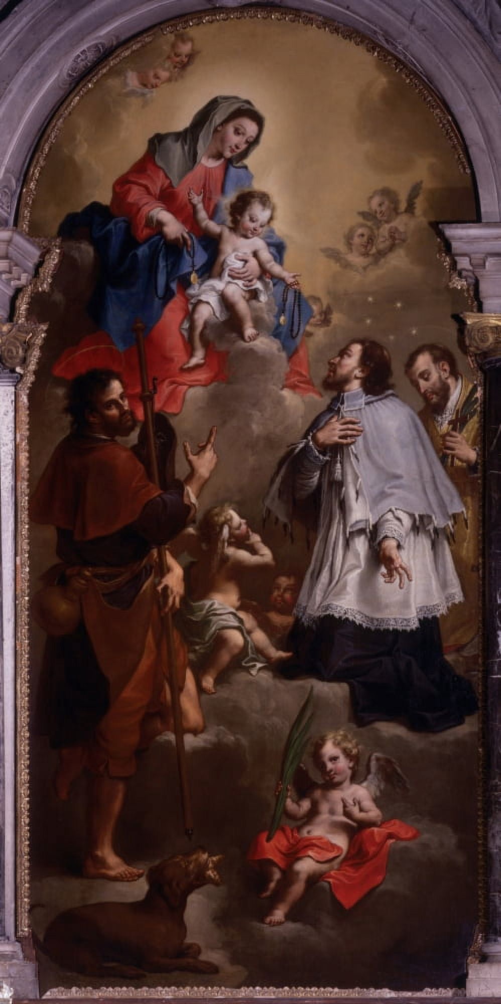 Mary With Baby Jesus Canvas Art -  (24 x 36)