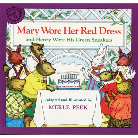 Read Along Book & Cassette Mary Wore Her Red Dress and Henry Wore His Green Sneakers, (Paperback)