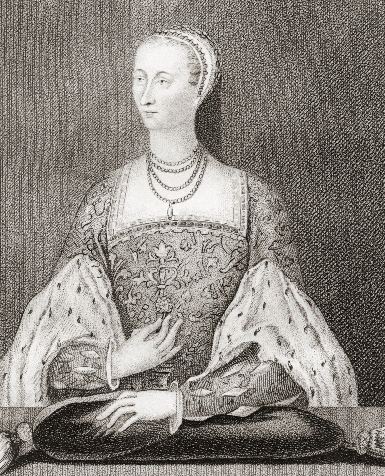 Mary of Guise 1515 Canvas Art - Ken Welsh Design Pics (12 x 15)