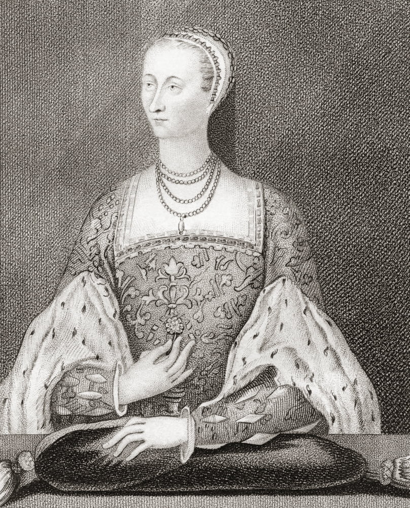 Mary of Guise 1515 Canvas Art - Ken Welsh Design Pics (24 x 30)