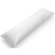 Mary’s Collection Waterproof White Body Pillowcase ( 20 x 54 in ) Envelope Closure Microfiber