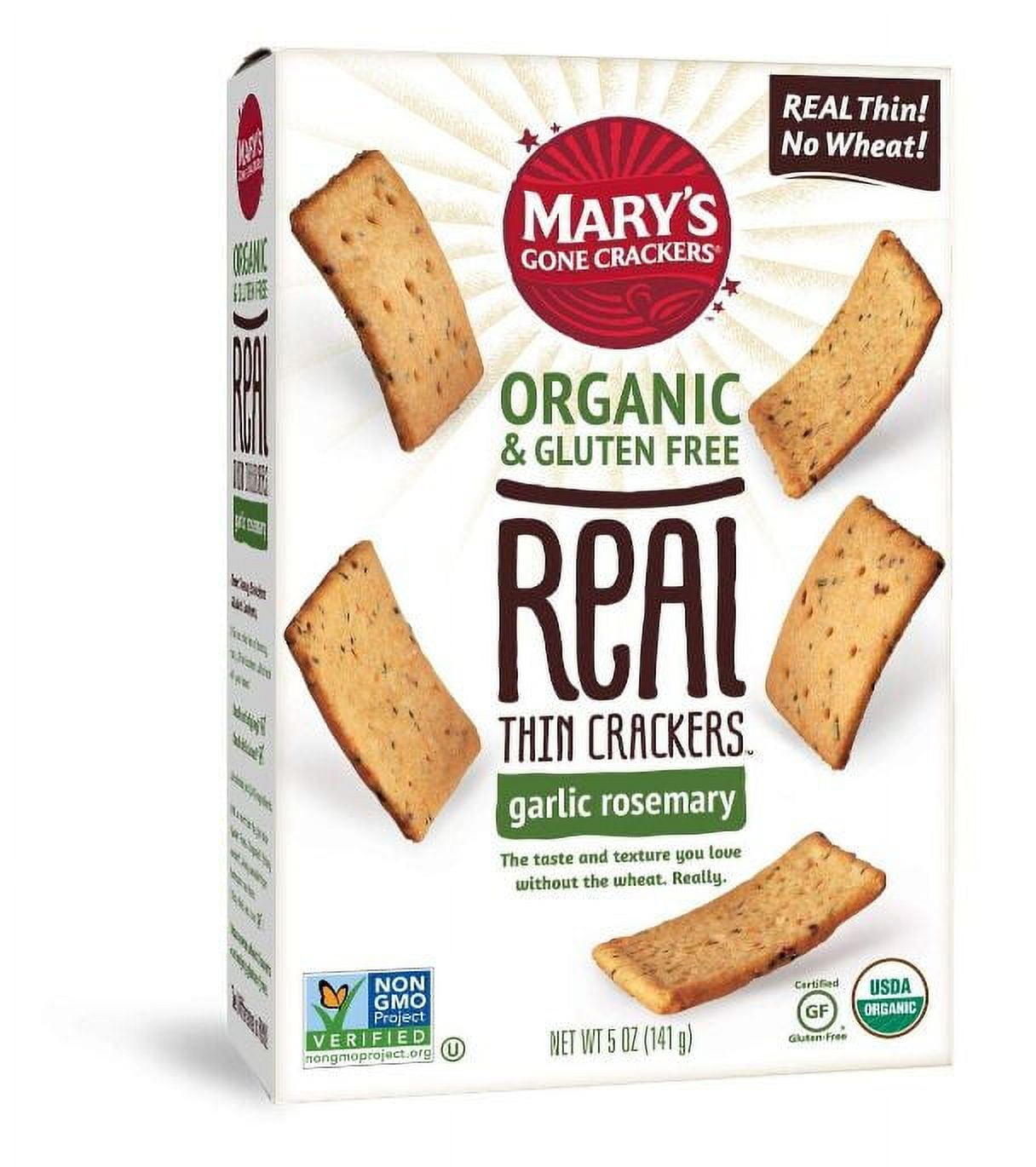 Sea Salt REAL THIN Crackers – Mary's Gone Crackers
