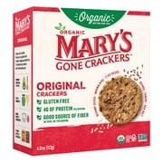 Mary's Gone Crackers Original Organic, Gluten Free Crackers, 4 oz