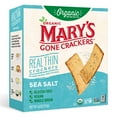 thumbnail image 1 of Mary’s Gone Crackers Real Thin Organic, Gluten Free Sea Salt Crackers, 4 oz, 1 of 8