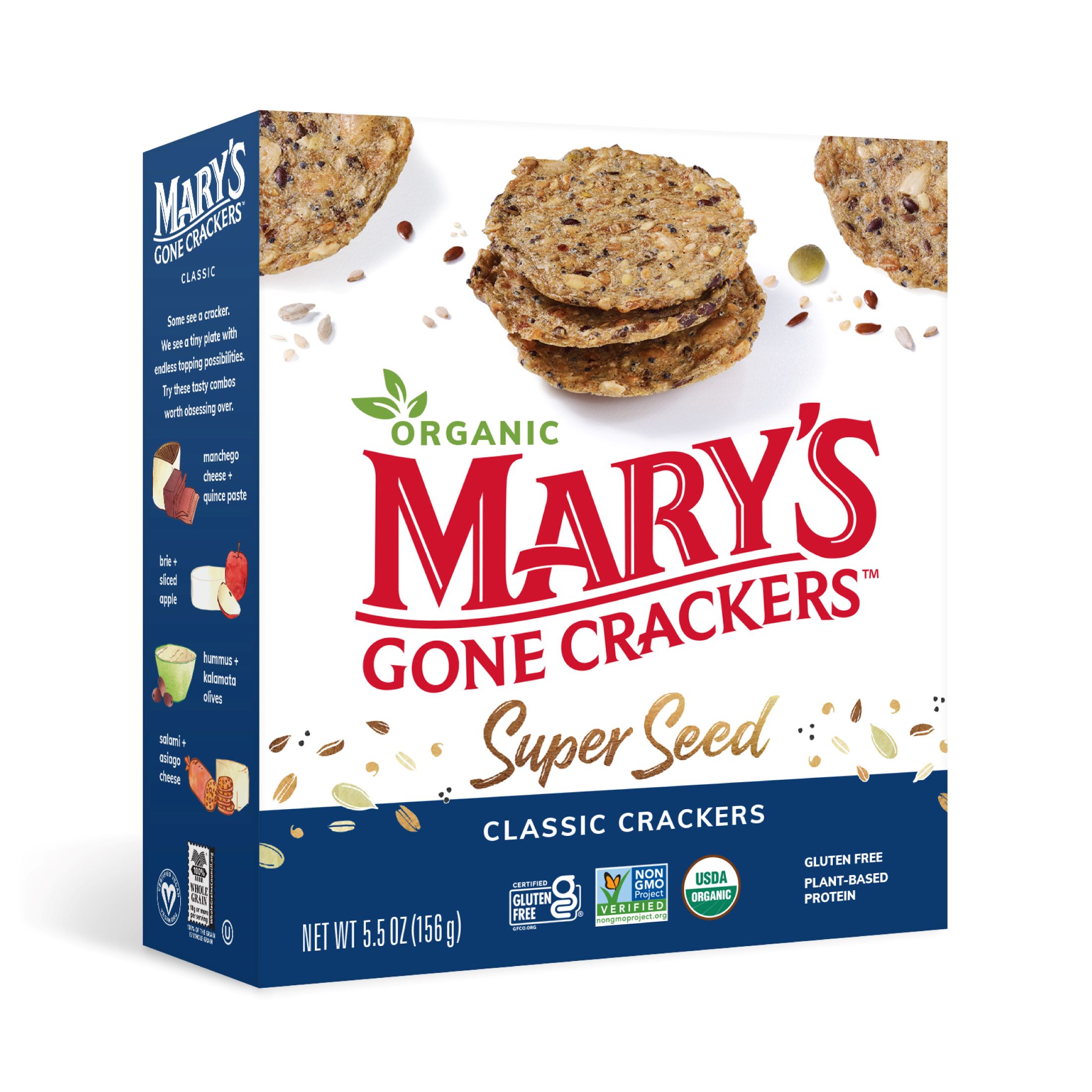 Mary's Gone Crackers, Made With Real Organic Whole Ingredients, Gluten
