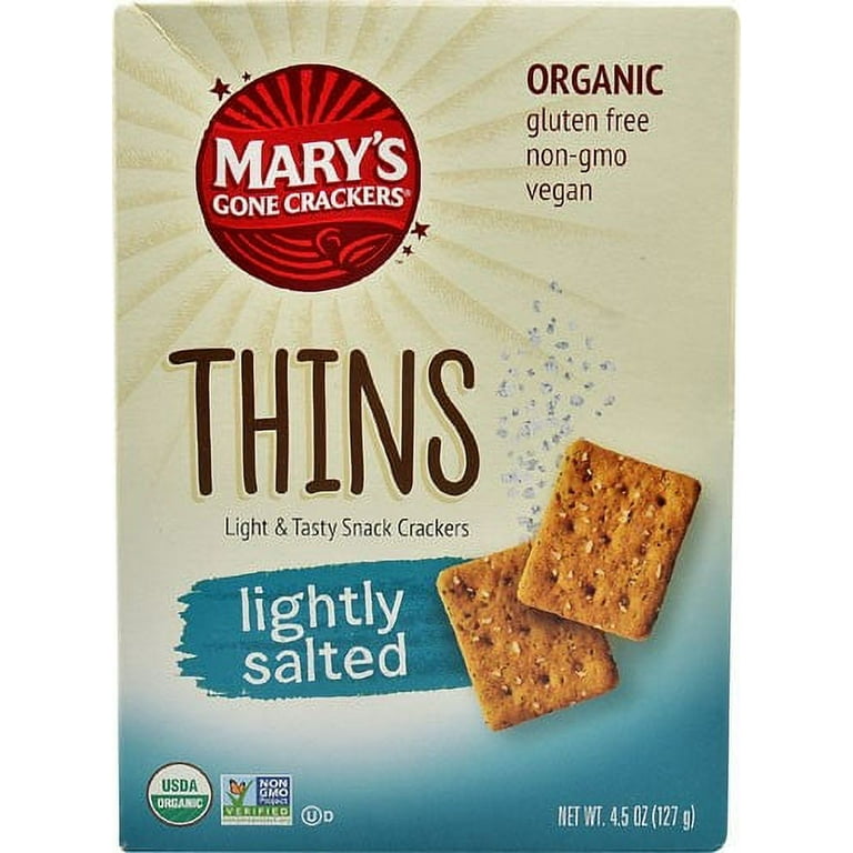 Marys Gone Crackers Sea Salt Thins – The Gluten Free Shoppe
