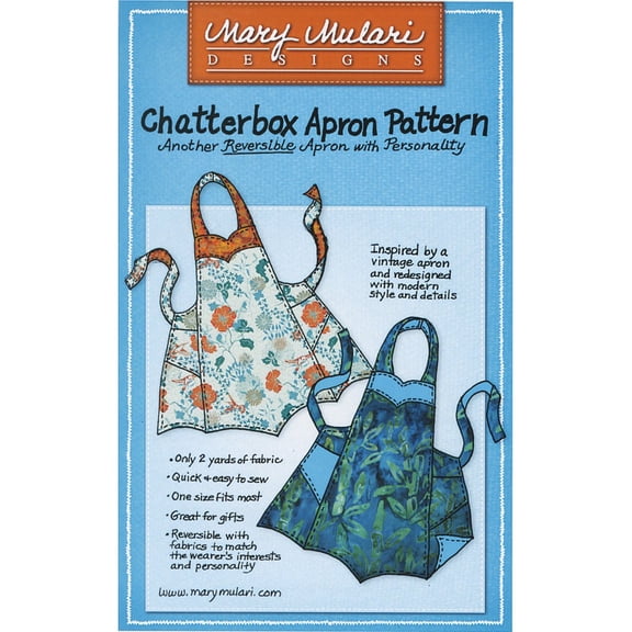 Mary's Productions Mary Mulari Chatterbox Apron Ptrn