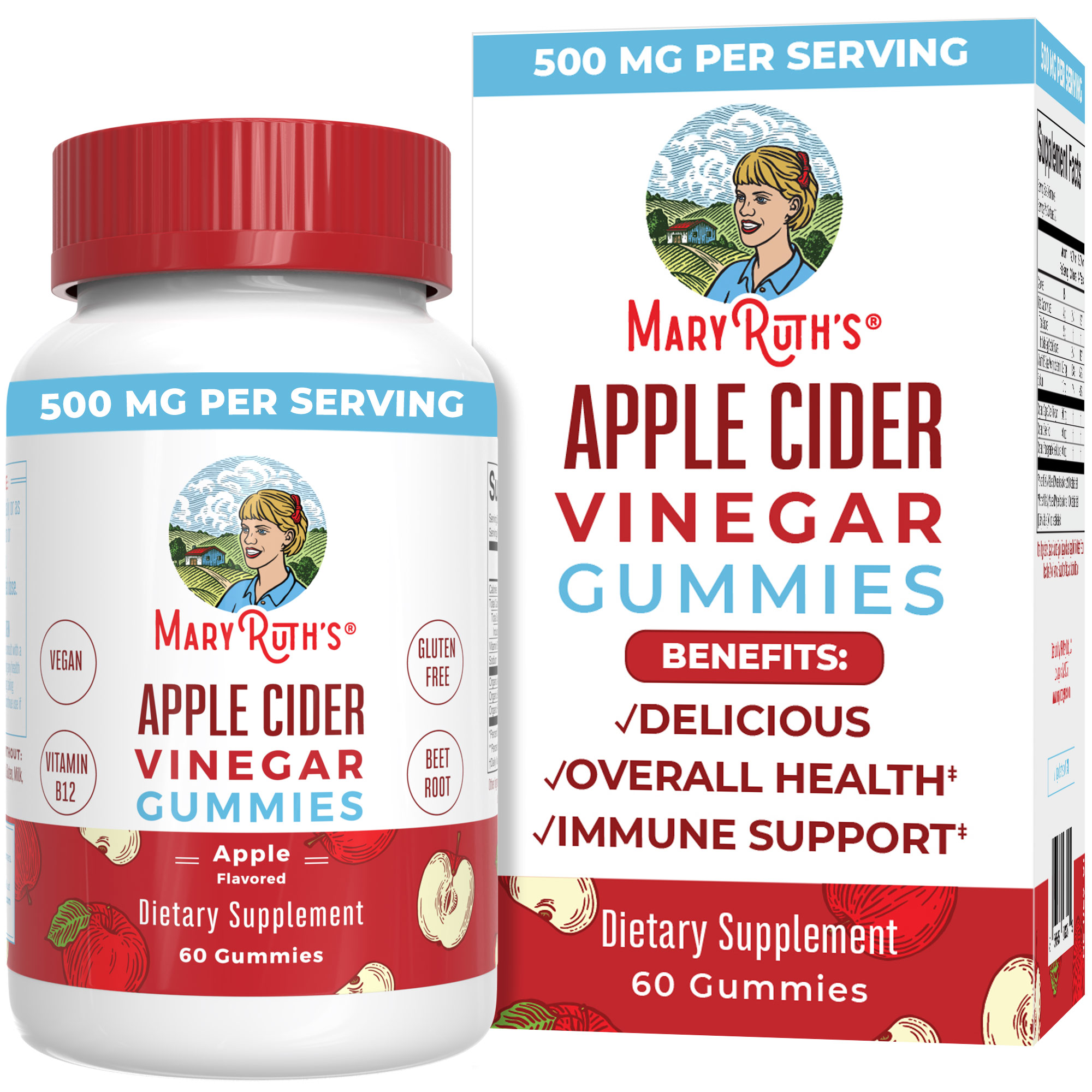 Nature's Truth Apple Cider Vinegar Supplement Capsules - 60-count Apple Cider Vinegar Capsules 1200mg | 60 Veggie Pills | Extra Strength