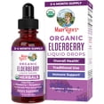 thumbnail interactive-video image 1 of MaryRuth's USDA Organic Elderberry Tincture Liquid Drops, Dietary Supplement, Immune Support, Overall Health, Vegan, Gluten-Free, Unisex, 1 fl oz, 1 of 12