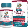 thumbnail interactive-video image 1 of MaryRuth's Hair, Skin and Nails Biotin Gummies, Adult Vegan, 60 Count, 1 of 12