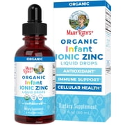 MaryRuth's Liquid Ionic Zinc Drops, Unflavored, 2 oz, Immune Support Supplement