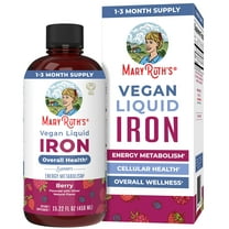 MaryRuth's Iron Supplement for Women Men & Kids Liquid Iron Supplement for Women Men & Kids 15.22 Fl Oz