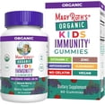 thumbnail interactive-video image 1 of MaryRuth's Kids Immunity Gummies, USDA Organic, Dietary Supplement, Elderberry Zinc, Immune Support, Mixed Berry Flavor, Vegan, Gluten-Free, 60 Count, 1 of 12