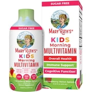 MaryRuth Organics Kids Liquid Multivitamin Strawberry Melon for Childrens Health Ages 1+ 15.22 fl oz