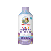 MaryRuth Organics Kids Liquid Nighttime Multimineral for Children's Health, Berry Sherbet, Sugar Free, 15.22 fl oz