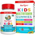 thumbnail image 1 of MaryRuth's Kids Multivitamin Gummies, Strawberry, Papaya, and Super Punch, 60 Count, Gluten Free, Vegan, 1 of 12