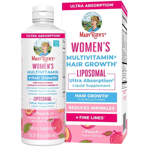 MaryRuth's Women's Multivitamin + Hair Growth Liposomal 15.22 fl oz