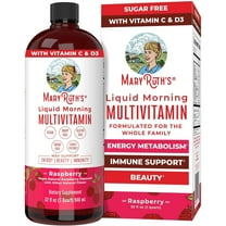 MaryRuth's Multivitamin, Unisex, 32 Fl Oz, Vegan, Non-GMO, Vitamins C and D