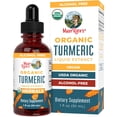 thumbnail interactive-video image 1 of MaryRuth Organics Organic Turmeric Liquid Extract Drops Vegan Gluten-Free 1 Count 1 fl oz, 1 of 9