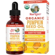 MaryRuths Organic Pumpkin Seed Oil Drops 1 oz - Cold-Pressed, Mens Urinary Health Support, Sugar Free, Vegan, Non-GMO, 60 Servings