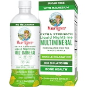 MaryRuths Nighttime Multimineral Supplement, Magnesium, Muscle Relaxation, Extra Strength, Lemonade, 32 Fl Oz