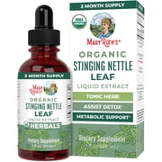 MaryRuth's USDA Organic Stinging Nettle Leaf Liquid Tonic Herb, Vegan, Gluten-Free, for Detoxification and Glucose Support, Unisex, 1 fl oz