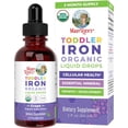 thumbnail image 1 of MaryRuth Organics Infant Iron Drops Kids Vitamins for Toddlers Vegan Gluten-Free Unisex, Cellular Metabolism Overall Health, 2 fl oz, 1 of 10