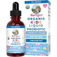 thumbnail image 1 of MaryRuth's Kids Liquid Probiotic for Digestive & Gut Health, Ages 4+, USDA Organic, Non-GMO, Vegan, Gluten-Free, 1-Count, 1 fl oz (30 ml), 1 of 10