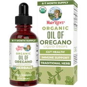 MaryRuths Liquid Oregano Supplement, Pre-Diluted with Extra Virgin Olive Oil, Vegan, Gluten-Free, Dairy-Free, Unisex, 1 fl oz