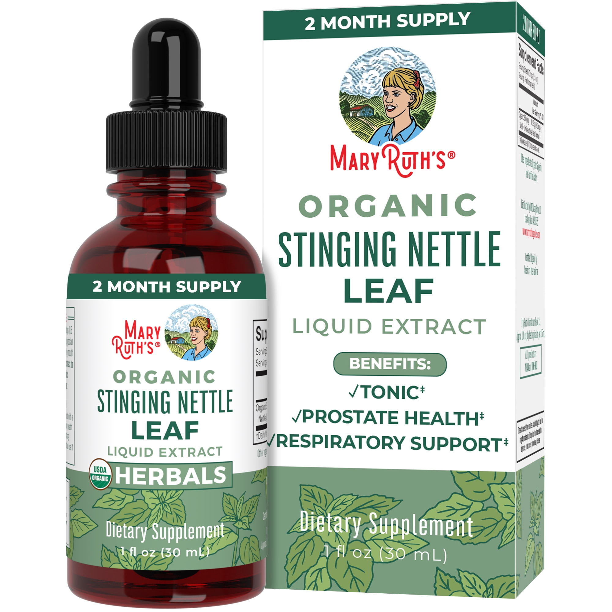 MaryRuth's USDA Organic Stinging Nettle Leaf Liquid Drops