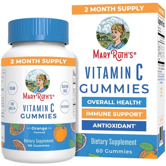 MaryRuth's Vegan Vitamin C Gummies 2 Month Supply