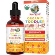 MaryRuth's Vitamin D3+K2 Liquid Drops Unflavored Non-GMO, Vegan, Plant-Based 1 fl oz Unisex Overall Wellness