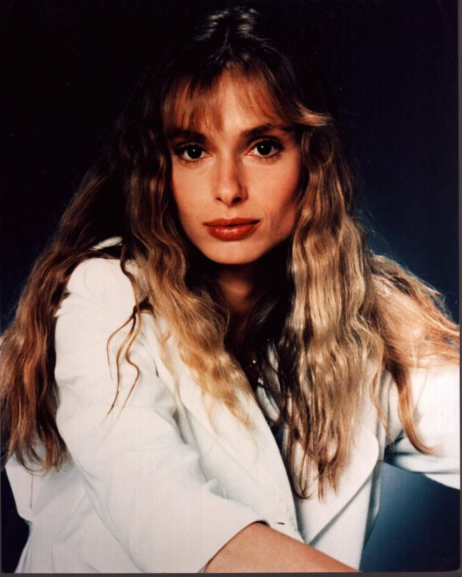 Maryam D'Abo Headshot In White Blazer Photo Print (8 x 10) - Item