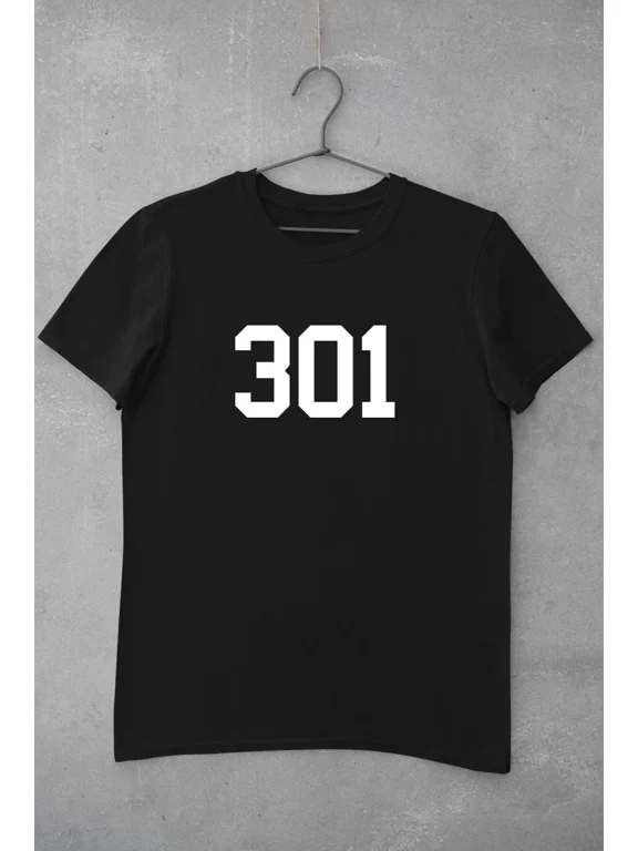 Maryland 301 Shirt, Area Code, MD, DMV