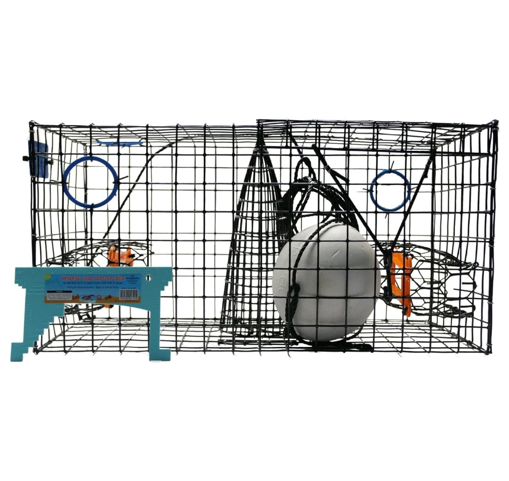 Exploding Pot Trap Maryland Blue Crab Pot Trap, PVC Coated Wire mesh, Heavy Duty, Two T.E ...