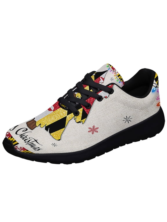 Maryland ChriStas ChriStas Tree Shoes Sneakers Black Size 8