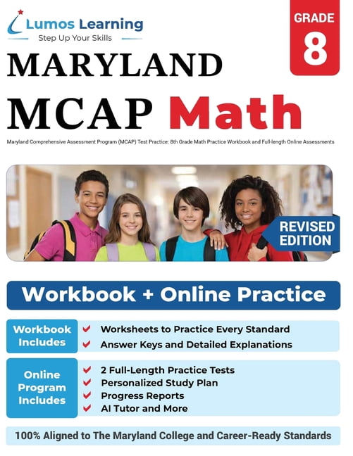 Maryland Comprehensive Assessment Program (MCAP) Test Practice: 8th ...