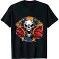 thumbnail image 1 of Maryland Crab State Pride Flag Gift - Basketball & Blue Crab T-Shirt, 1 of 5
