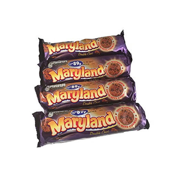 Maryland Double Chocolate Cookies - 145g - Pack of 4 (145g x 4)