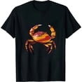 thumbnail image 1 of Maryland Flag Blue Crab Vintage Distressed T-Shirt, 1 of 5