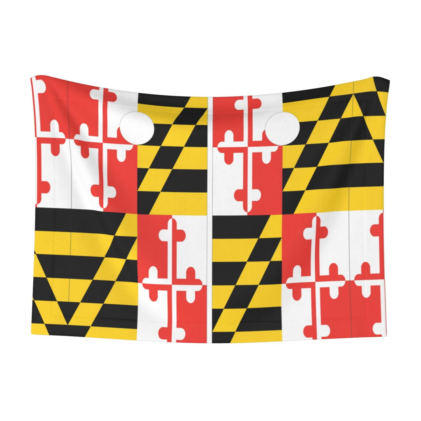 Maryland Flag Dog Blanket Soft Warm Flannel Cat Blanket Great Pet Throw for Cats Puppy Small Medium Large Dog