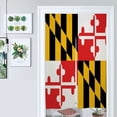 thumbnail image 1 of Maryland Flag Door Curtain Nordic Living Room DoorCurtain Porch Partition Curtain Kitchen Rative Half Curtain, 1 of 4