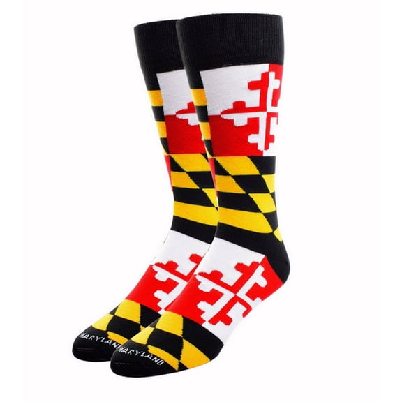Maryland Flag Dress Socks