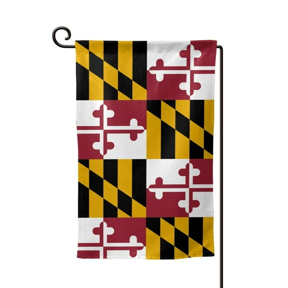 Maryland-Flag Garden Flag Double Sided Small Flag Yard Home Decorative Flags Banner 12.5 x 18 Inch Square