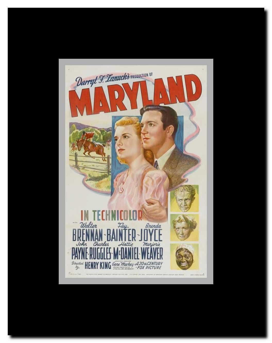 Maryland Framed Movie Poster