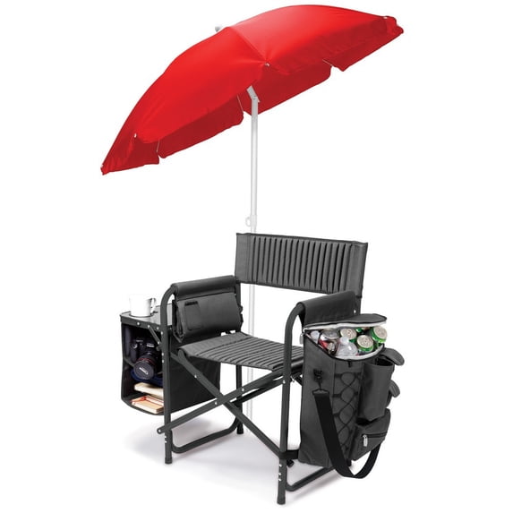 Maryland Fusion Chair (Dk Grey/Red)